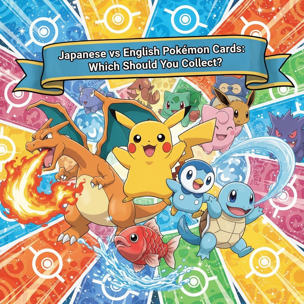Japanese vs English Pokémon Cards: Which Should You Collect? - Fan-Tastic Cards & Comics