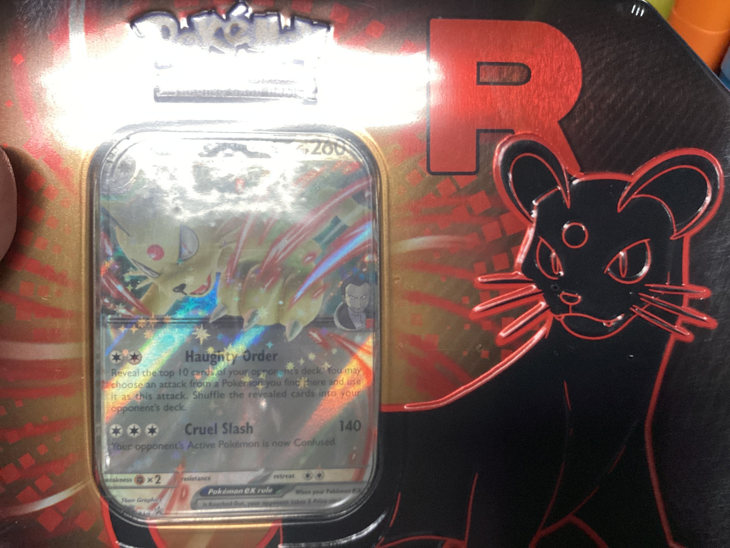 Pokémon Team Rocket Tin