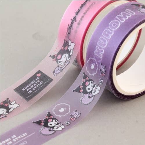 SANRIO CHARACTERS DIARY DECORATION STICKER MASKING TAPE SET