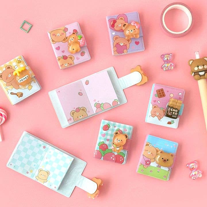 SWEET BEAR MINI NOTEBOOK SET