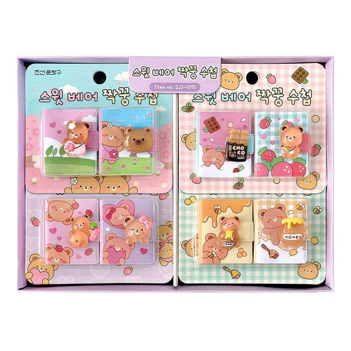 SWEET BEAR MINI NOTEBOOK SET