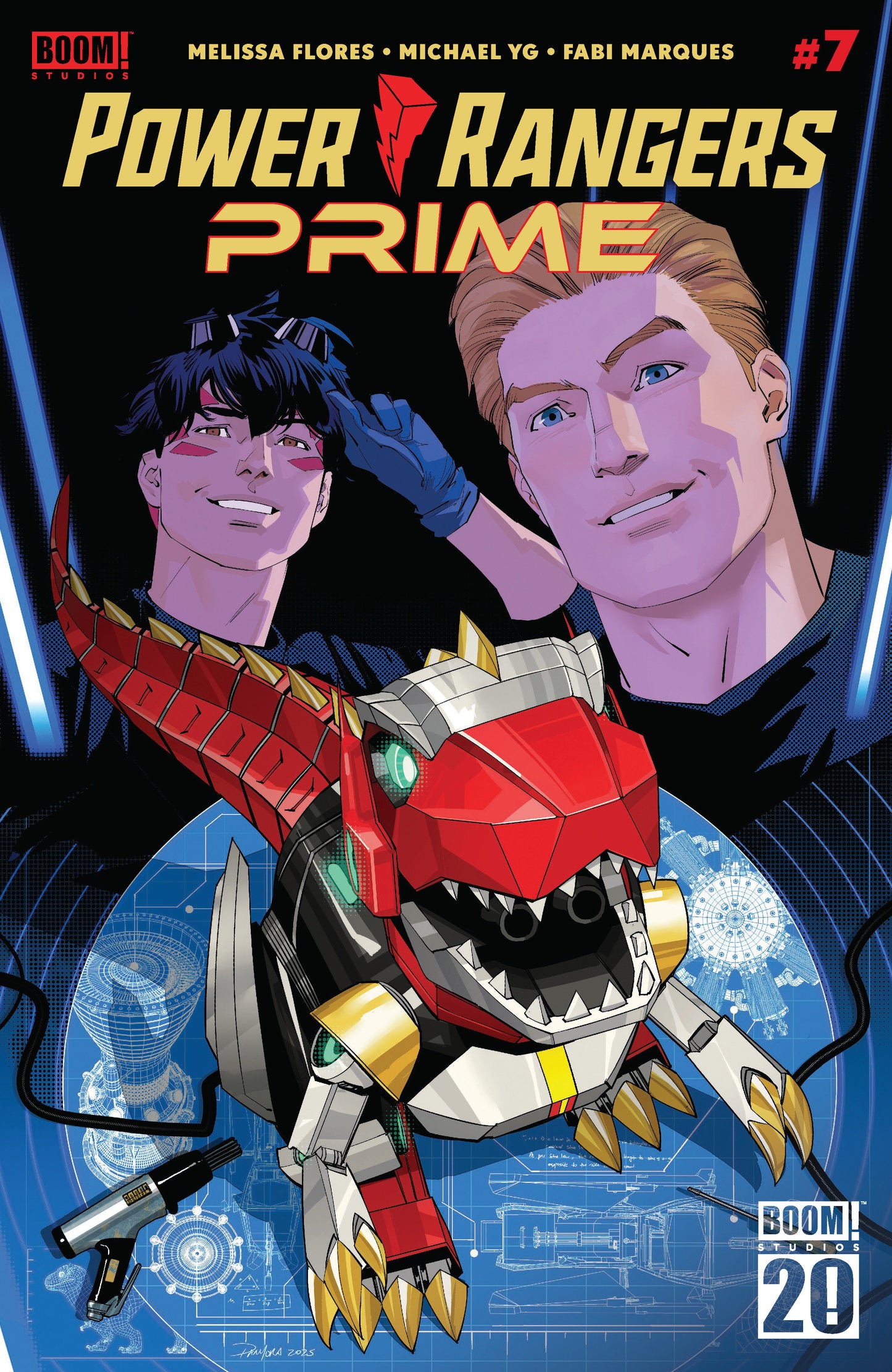 Power Rangers Prime #7 Cover A Mora