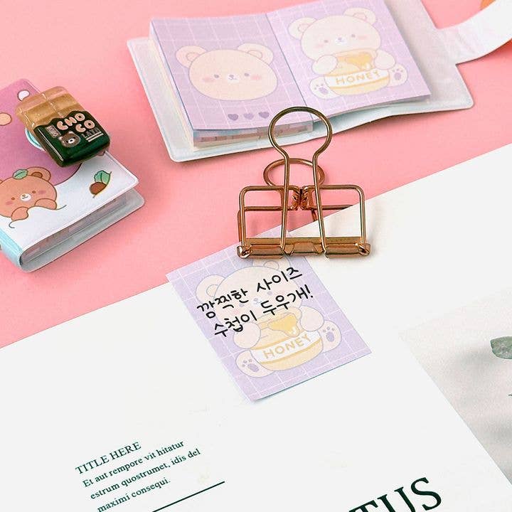 SWEET BEAR MINI NOTEBOOK SET