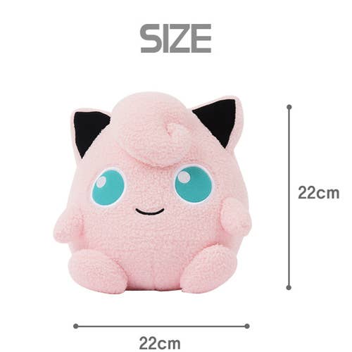 POKEMON JIGGLYPUFF CURLY FABRIC PLUSH