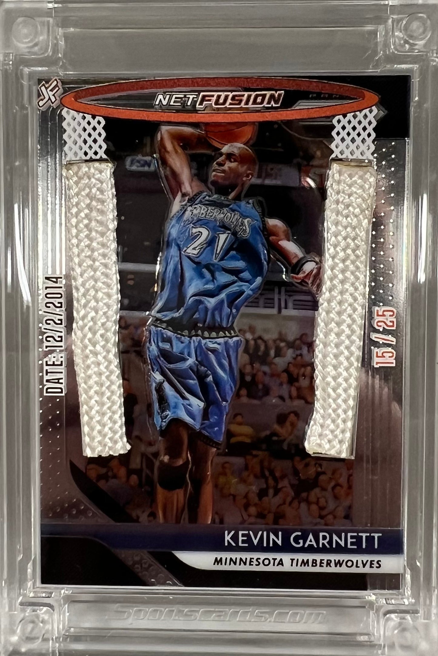 Basketball Kevin Garnett (Jersey Fusion) Date: 12/2/2014 Numbered: 15/25