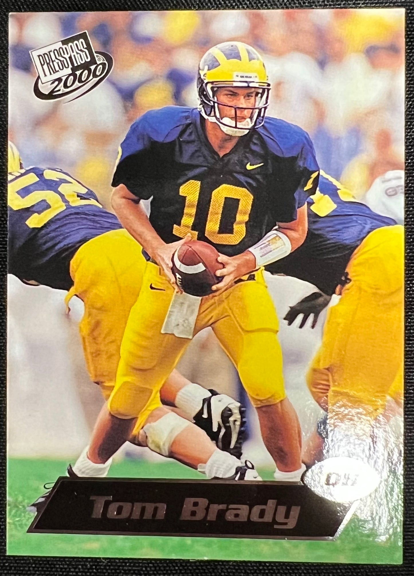 Football Tom Brady #37 (Press Pass 2000)