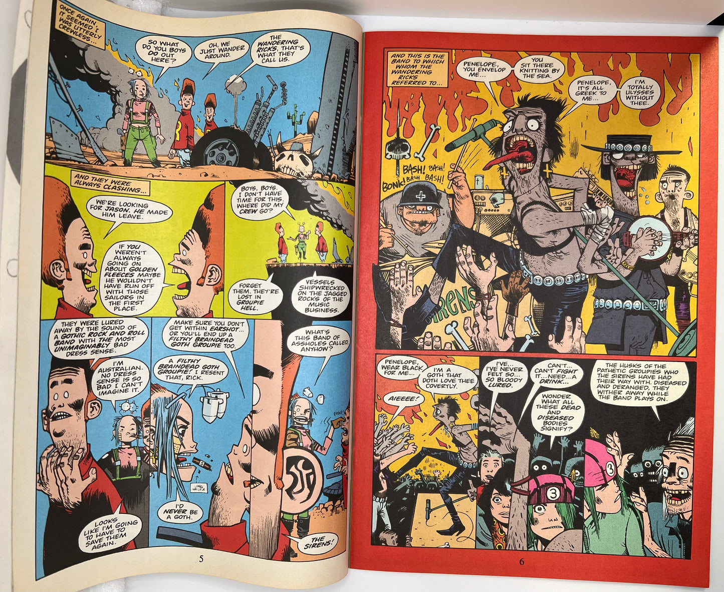 Tank Girl: The Odyssey #3 Of 4 (1995)