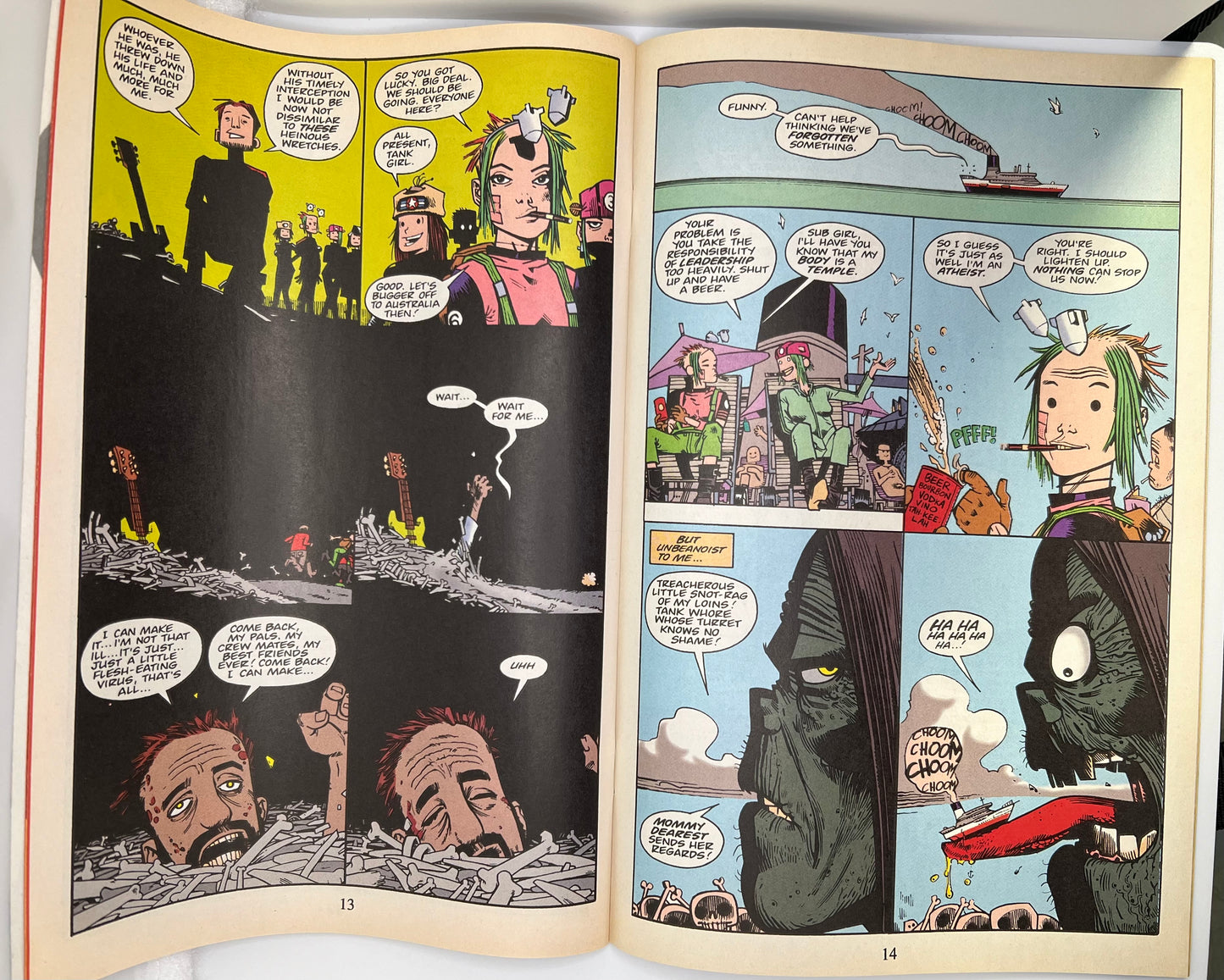 Tank Girl: The Odyssey #3 Of 4 (1995)
