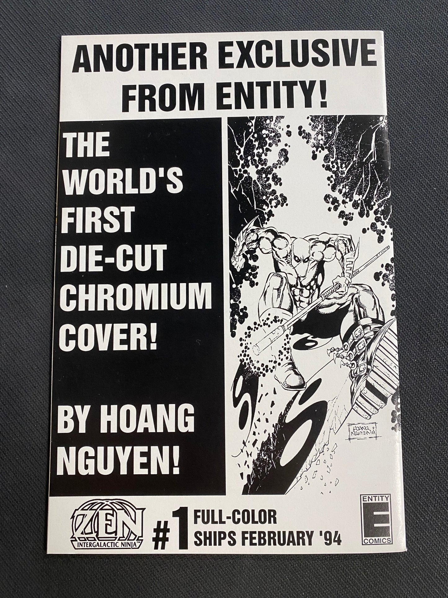 Entity’s Zen #0 (Signed by Steve Stern, COA included)