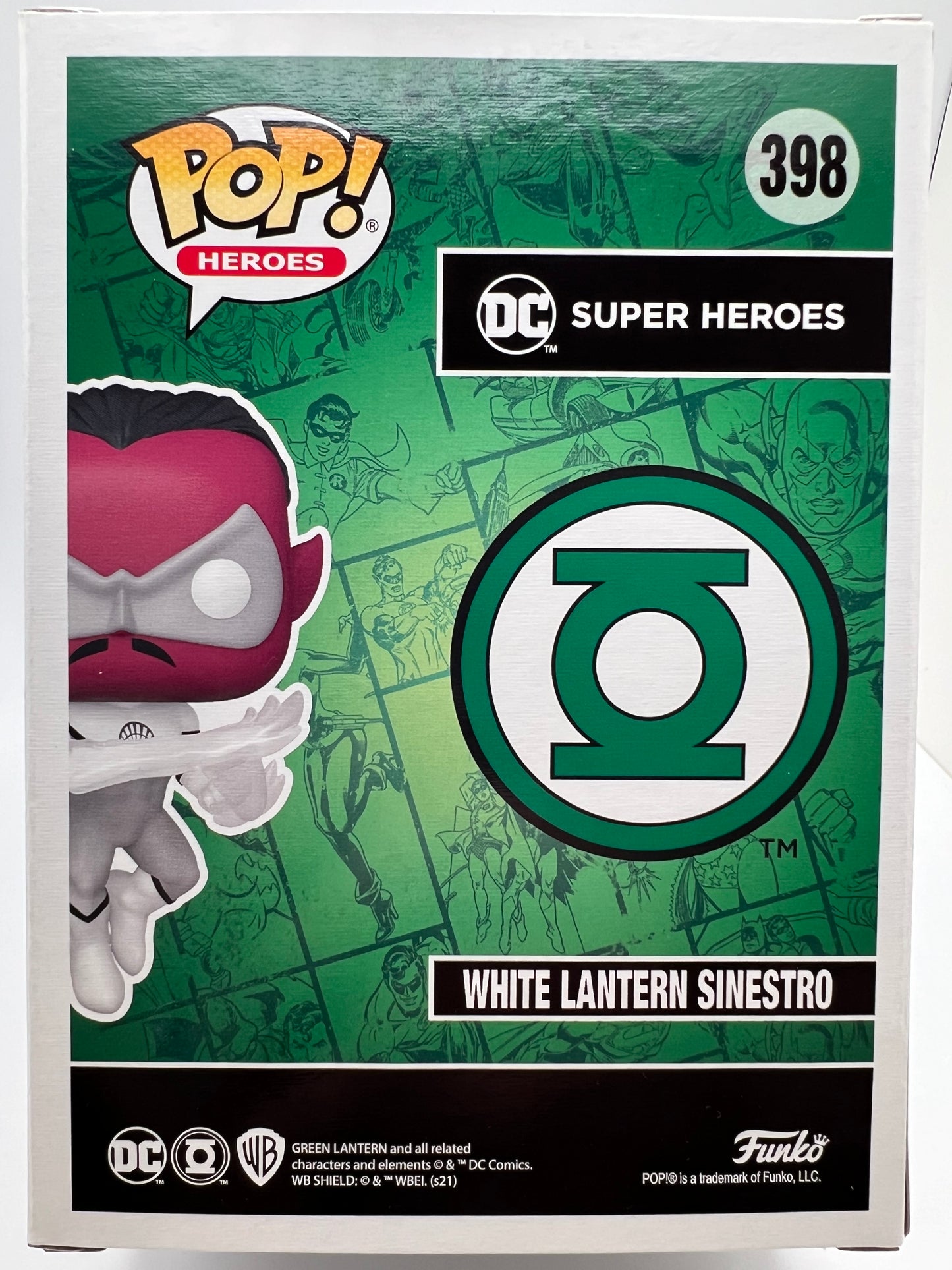 White Lantern Sinestro Funko Pop #398