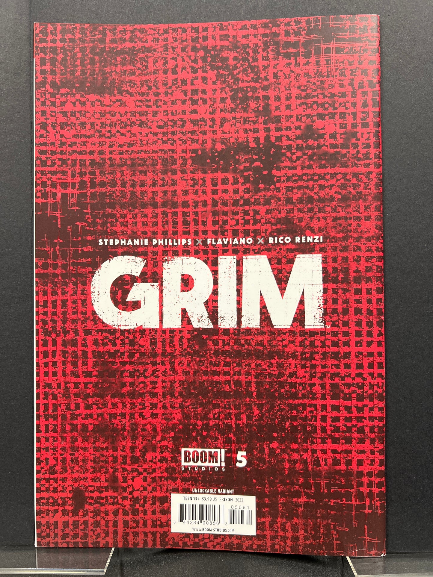 Grim #5 (Unlockable Jenny Frison Virgin Variant)