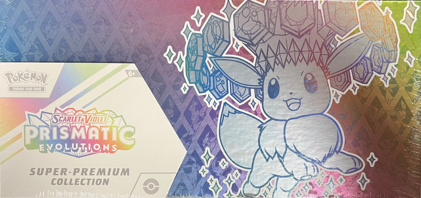 Pokémon Scarlet & Violet Prismatic Evolutions Super-Premium Collection
