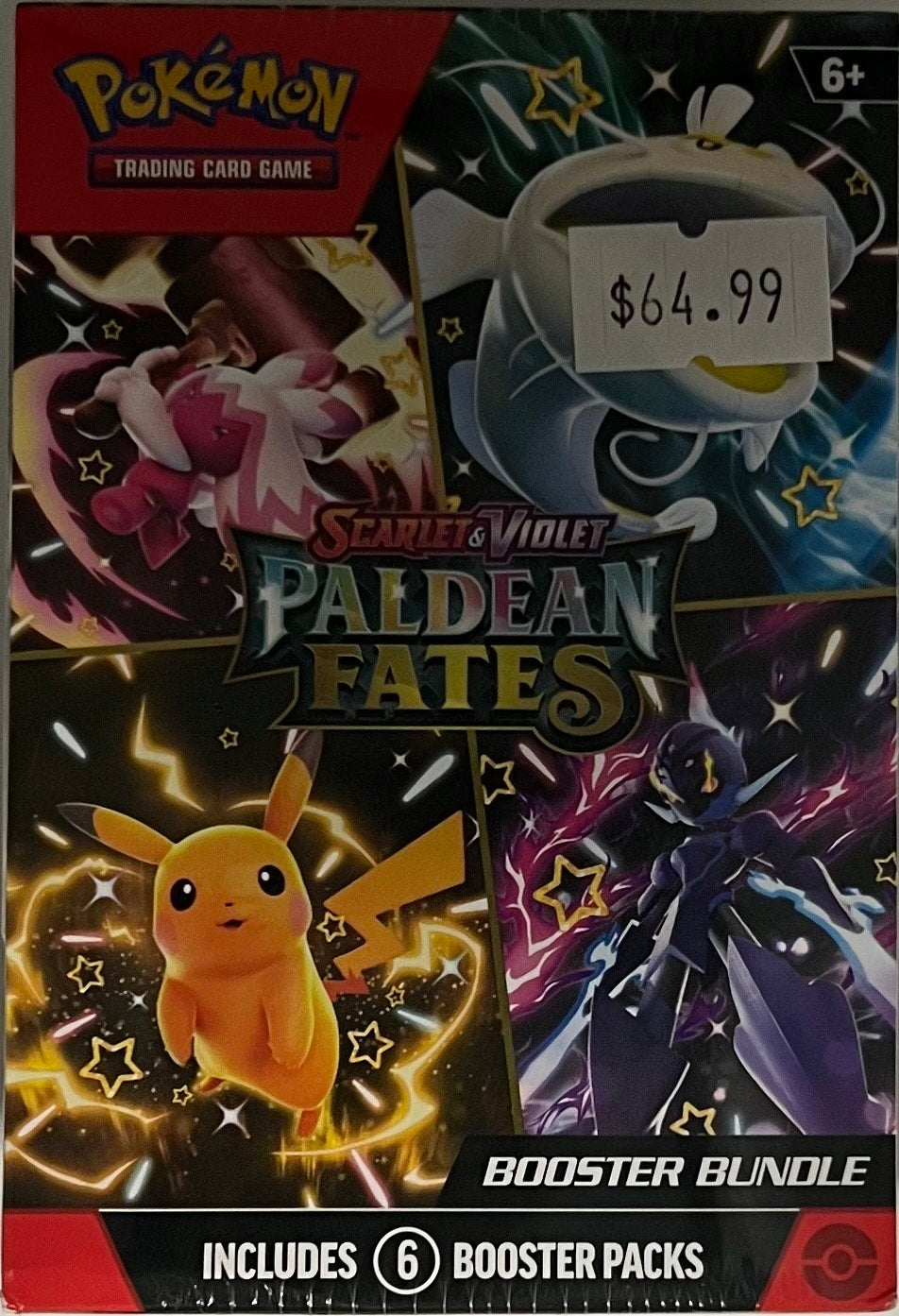Pokemon Scarlet & Violet Paldean Fates Booster Bundle
