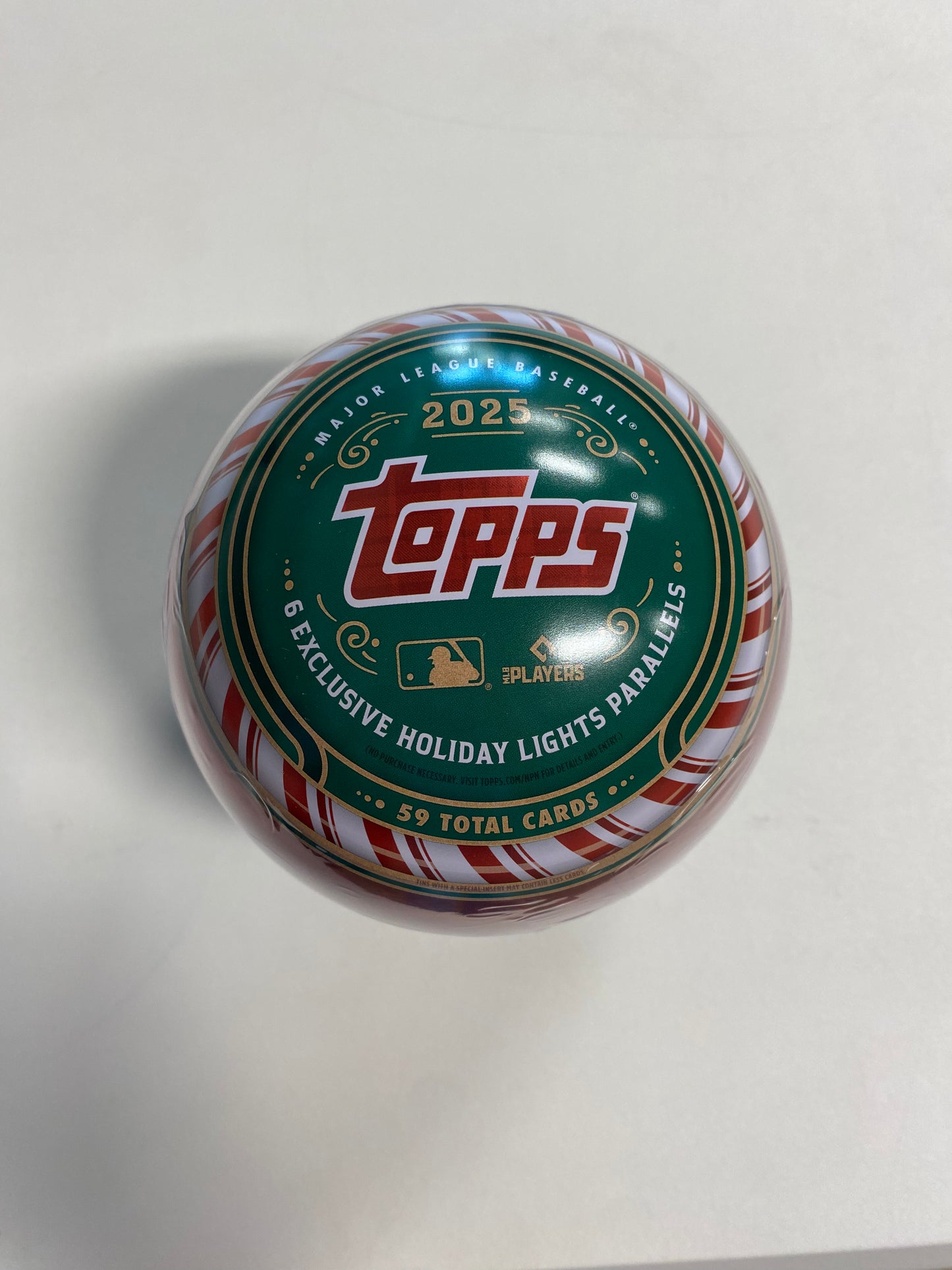 Topps Baseball 2025 Holiday Tin