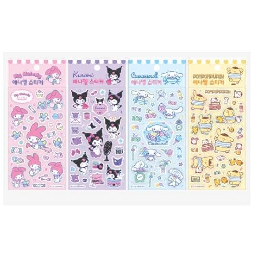 SANRIO CHARACTERS ENAMEL STICKER