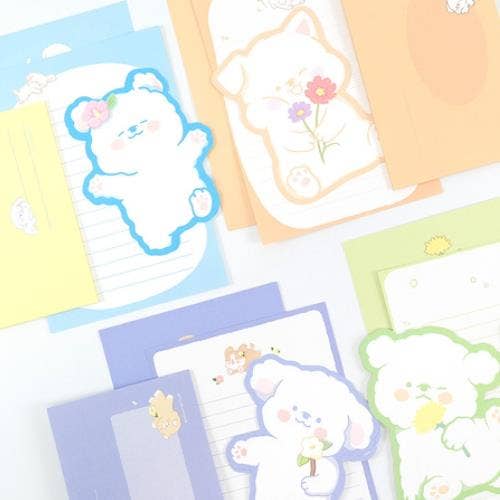 SLEEPING DOG FLOWER ROAD LETTER SET