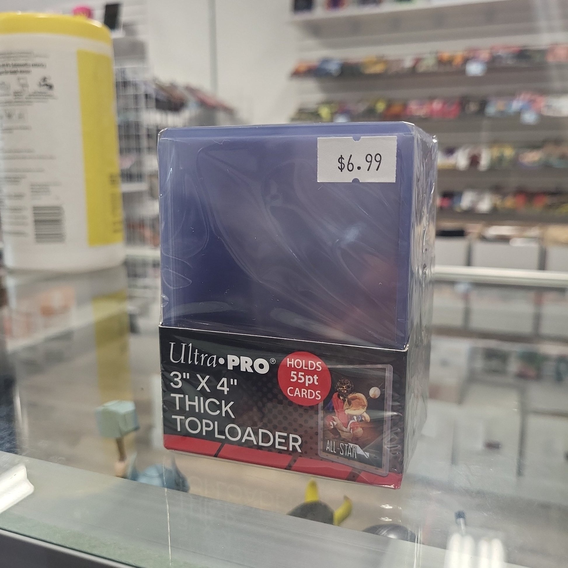 Card Supplies - UltraPro 3"×4" Thick Toploader - Fan - Tastic Cards & Comics - UltraPro