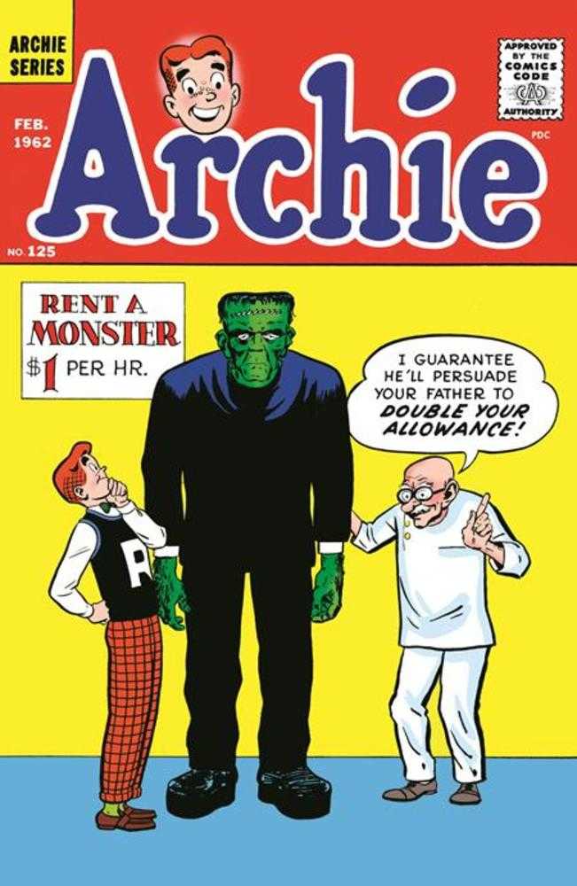 Comics - Archie 125 Facsimile Edtion Cover A Harry Lucey - Fan-Tastic Cards & Comics - Archie Comics