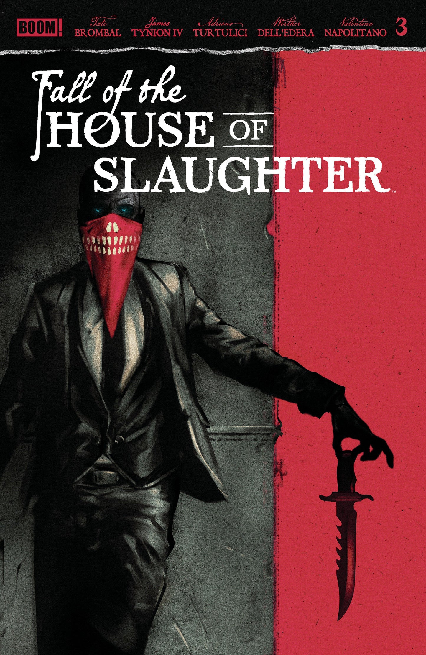 Comics - Fall Of The House Of Slaughter 3 A Main (Dressed, Connelly) - Fan-Tastic Cards & Comics - Boom! Entertainment