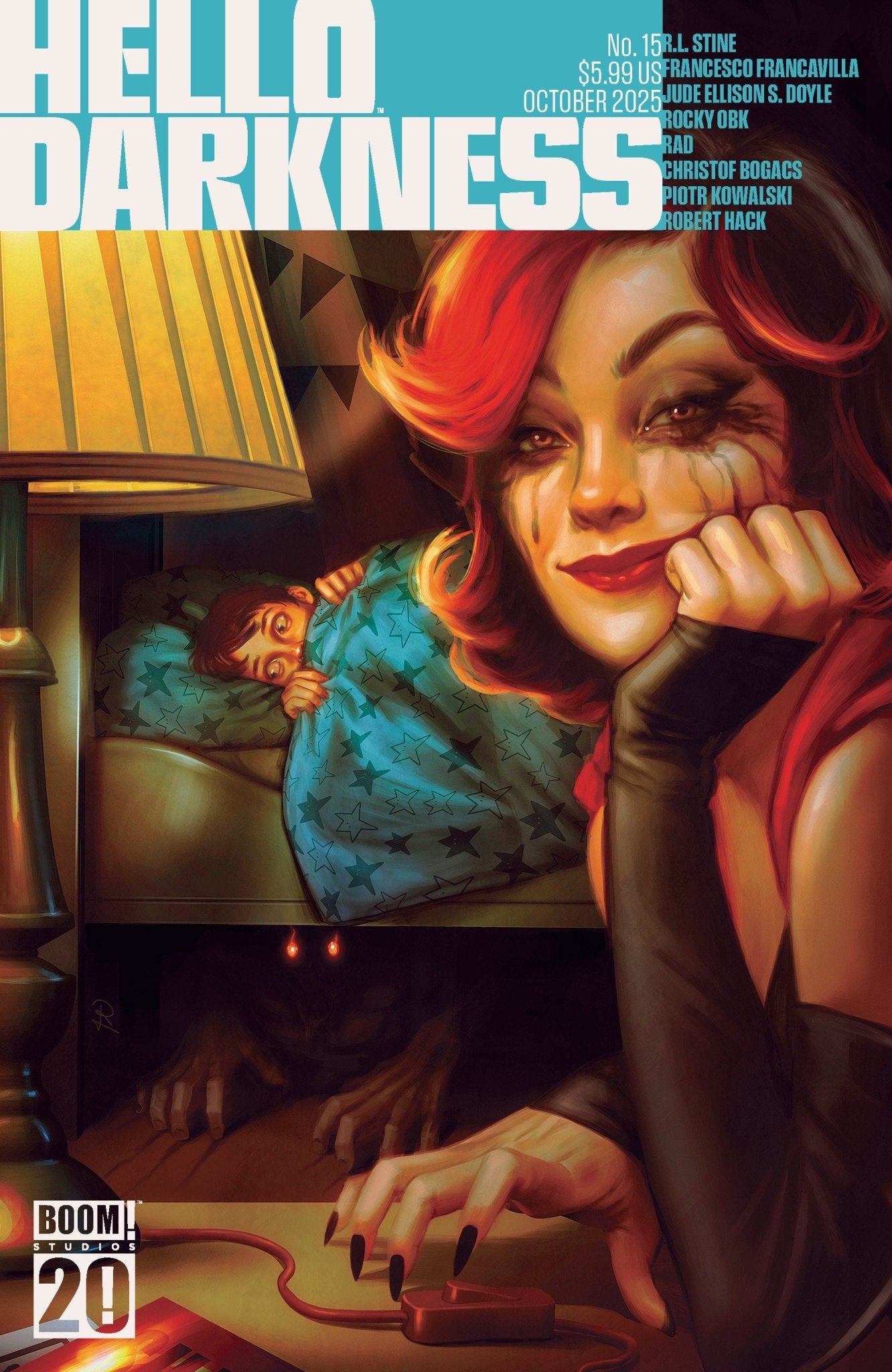 Comics - Hello Darkness 15 A Main (Dressed, Puebla) - Fan - Tastic Cards & Comics - Boom! Studios