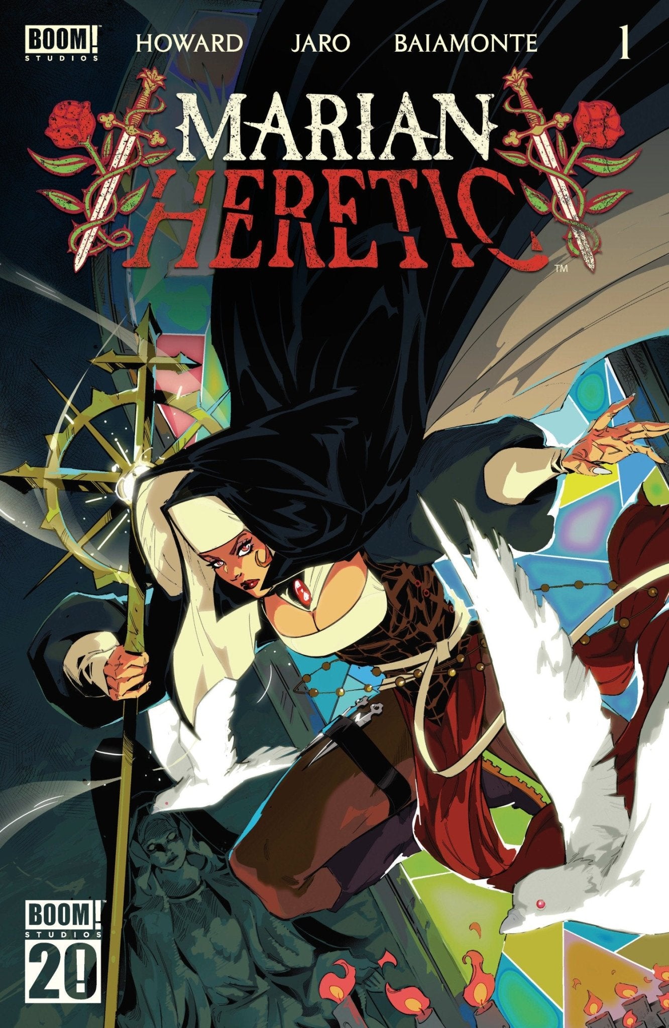 Comics - Marian Heretic 1 A Main (Dressed, Jaro) - Fan - Tastic Cards & Comics - Boom! Studios