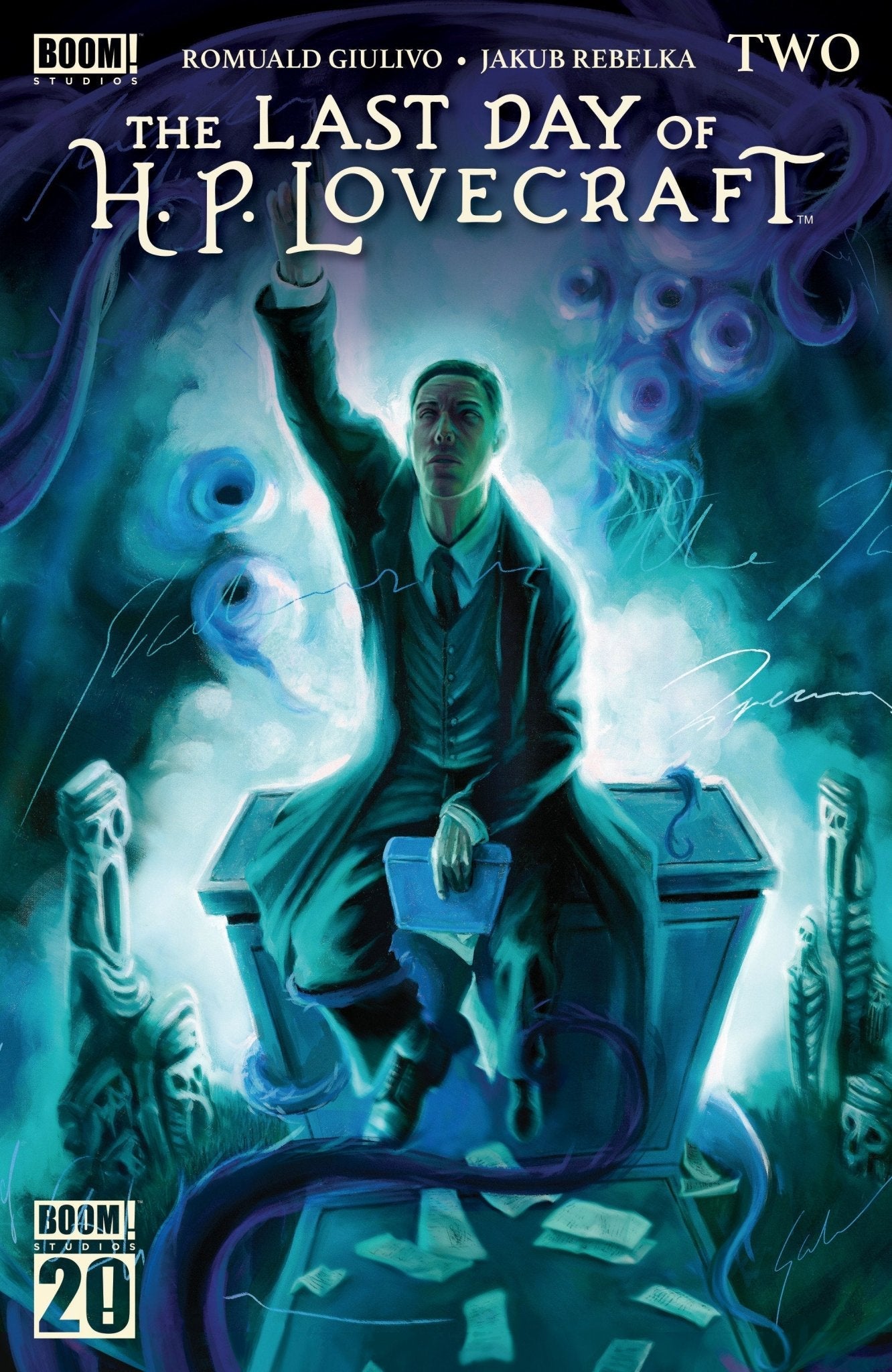 Comics - The Last Day Of H.P. Lovecraft 2 B Variant (Dressed, Gala) - Fan-Tastic Cards & Comics - Boom! Studios