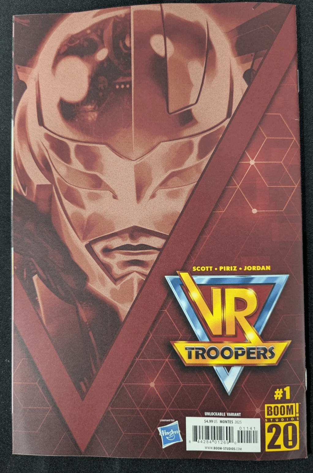 Comics - VR Troopers 1 2025 Unlockable Virgin Variant Goni Montes - Fan - Tastic Cards & Comics - Boom! Studios