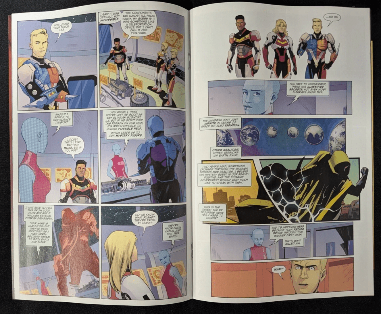 Comics - VR Troopers 1 2025 Unlockable Virgin Variant Goni Montes - Fan - Tastic Cards & Comics - Boom! Studios