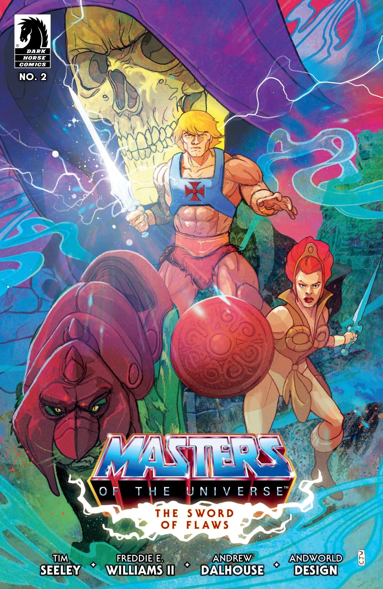 Comics - He Man And The Masters Of The Universe 2: The Sword Of Flaws Part 2 (Cover B) (Christian Ward) - Fan - Tastic Cards & Comics - Dark Horse