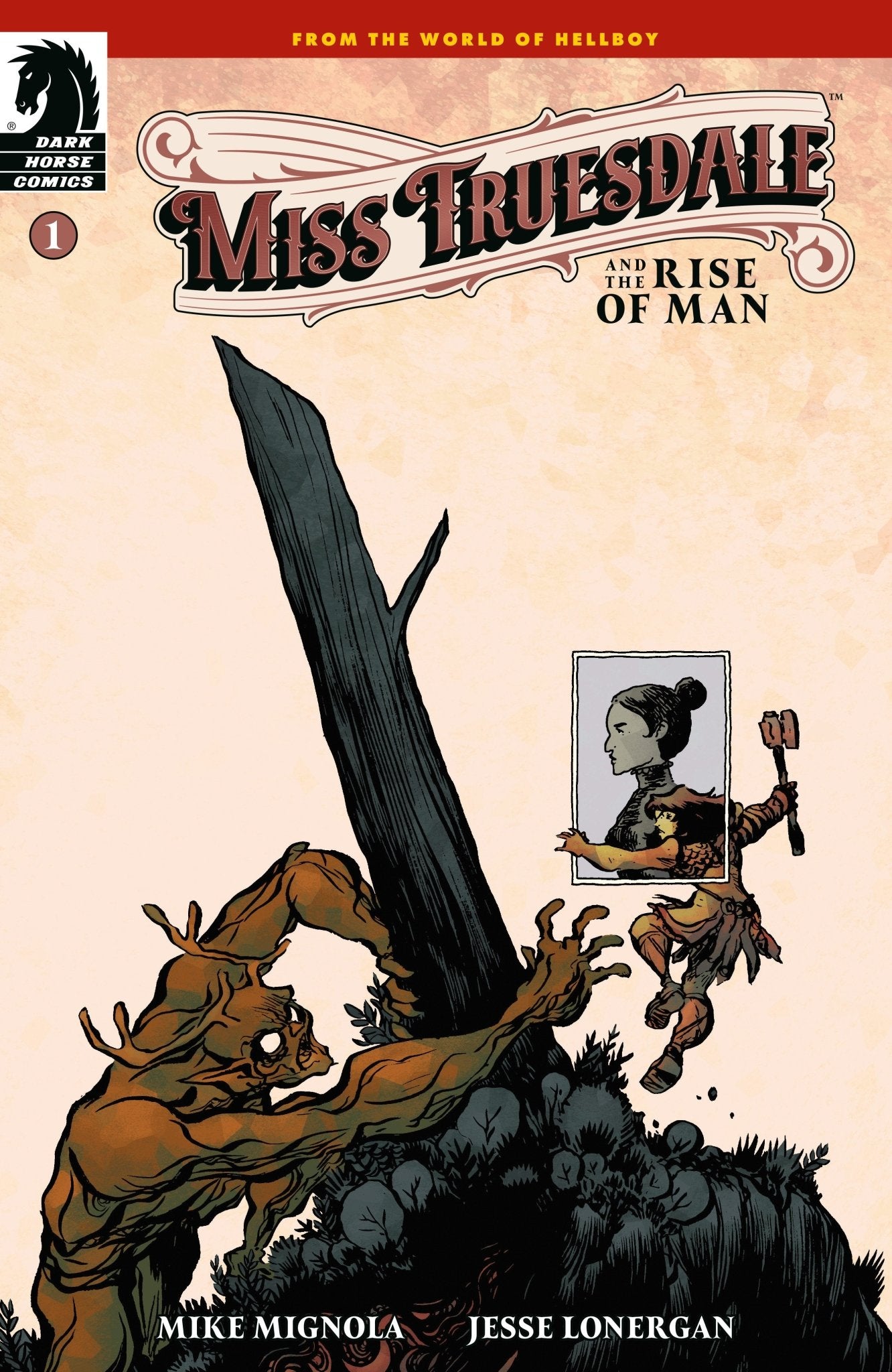 Comics - Miss Truesdale And The Rise Of Man 1 (Cover A) (Jesse Lonergan) - Fan - Tastic Cards & Comics - Dark Horse