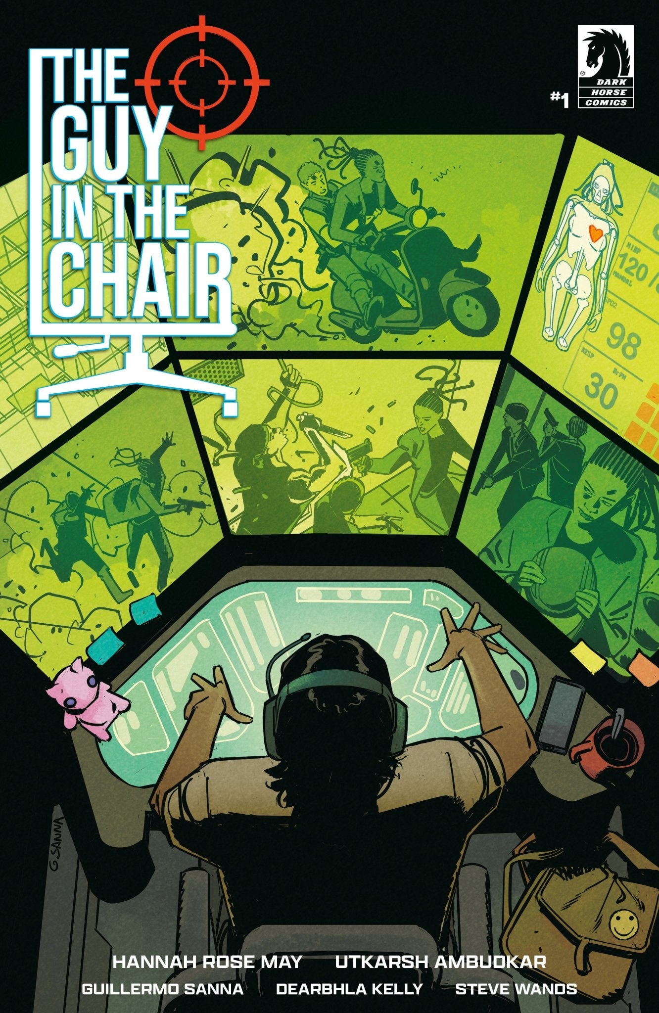 Comics - The Guy In The Chair 1 (Cover A) (Guillermo Sanna) - Fan - Tastic Cards & Comics - Dark Horse
