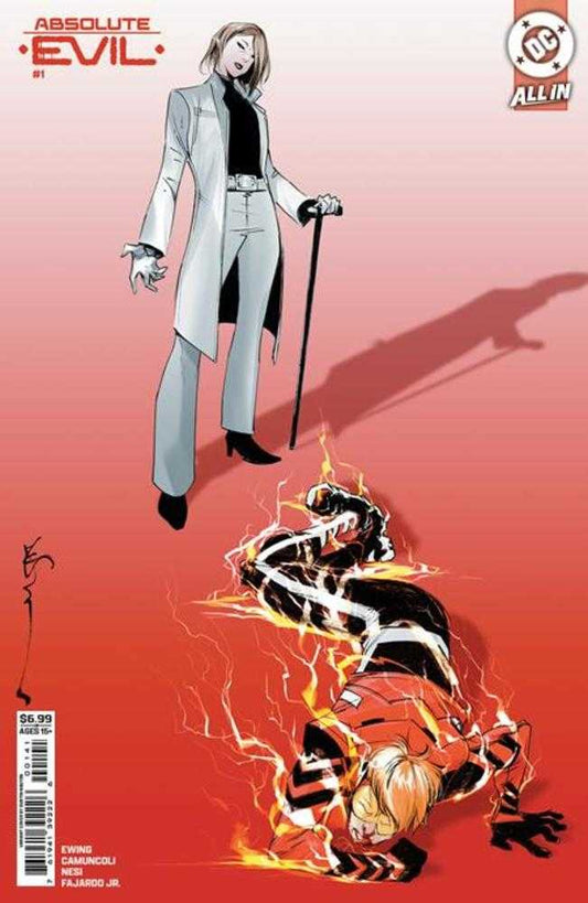 Comics - Absolute Evil 1 (One Shot) Cover D Dustin Nguyen Card Stock Variant - Fan - Tastic Cards & Comics - DC Comics