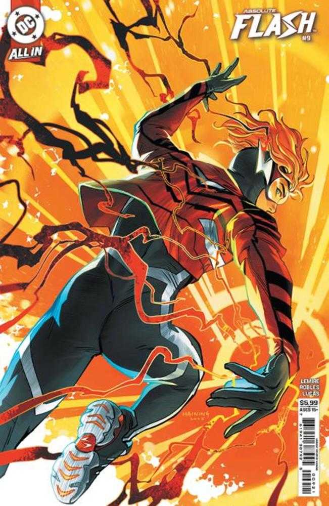 Comics - Absolute Flash 9 Cover D Haining Card Stock Variant - Fan - Tastic Cards & Comics - DC Comics