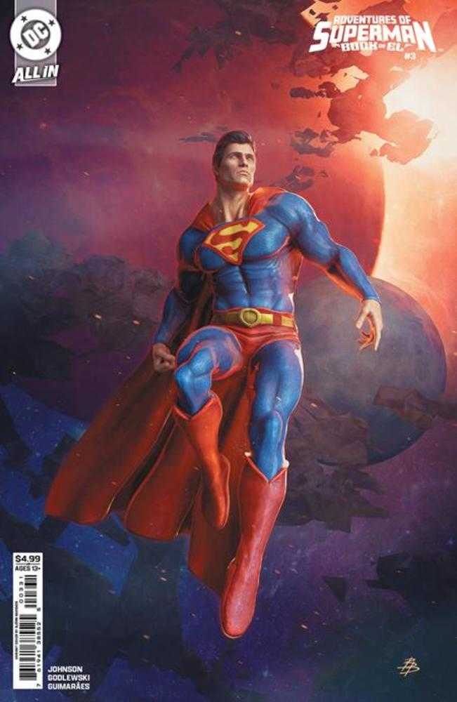 Comics - Adventures Of Superman Book Of El 3 (Of 12) Cover C Bjorn Barends Card Stock Variant - Fan-Tastic Cards & Comics - DC Comics