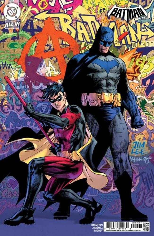 Comics - Batman 4 Cover B Jim Lee Card Stock Variant - Fan - Tastic Cards & Comics - DC Comics
