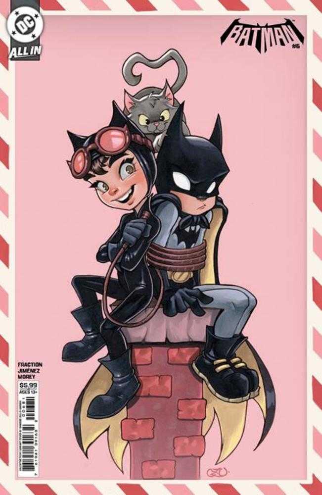 Comics - Batman 6 Cover F Chrissie Zullo Valentines Day Card Stock Variant - Fan-Tastic Cards & Comics - DC Comics