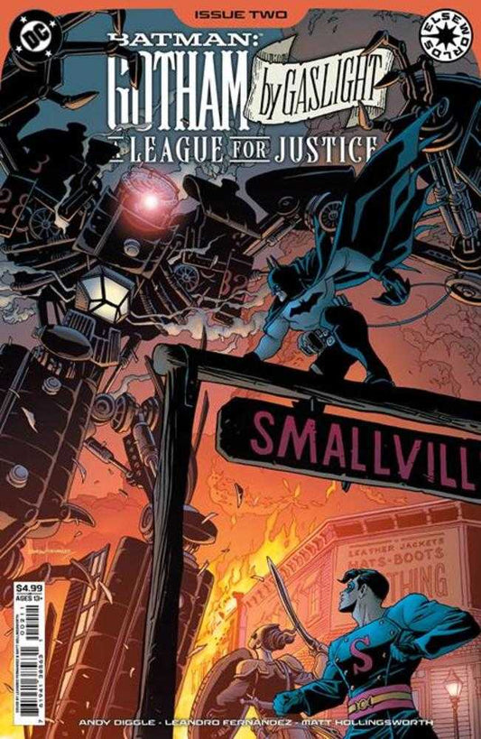 Comics - Batman Gotham By Gaslight A League For Justice 2 (Of 6) Cover A Leandro Fernandez - Fan - Tastic Cards & Comics - DC Comics