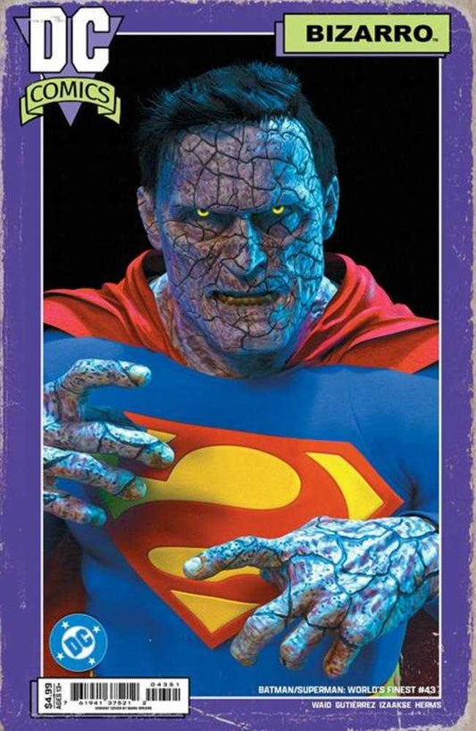 Comics - Batman Superman Worlds Finest 43 Cover E Mark Spears Card Stock Variant - Fan - Tastic Cards & Comics - DC Comics