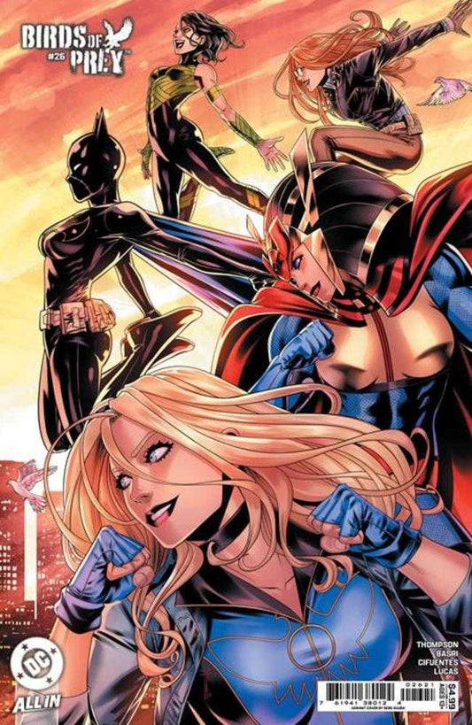 Comics - Birds Of Prey 26 Cover D Serg Acuna Card Stock Variant - Fan - Tastic Cards & Comics - DC Comics