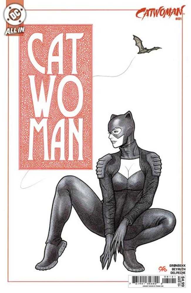 Comics - Catwoman 81 Cover B Frank Cho Card Stock Variant - Fan - Tastic Cards & Comics - DC Comics