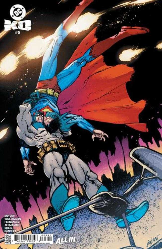 Comics - DC K.O. 5 (Of 5) Cover B Daniel Warren Johnson Card Stock Variant - Fan-Tastic Cards & Comics - DC Comics