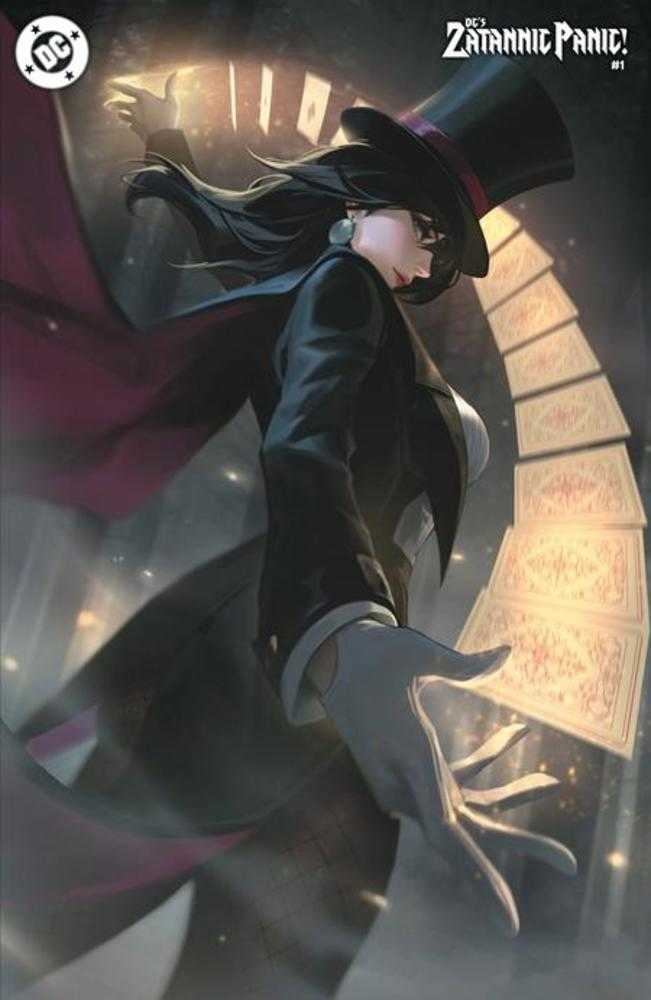 Comics - DC's Zatannic Panic 1 (One Shot) Cover C Sean Raiko Tay Card Stock Variant - Fan - Tastic Cards & Comics - DC Comics
