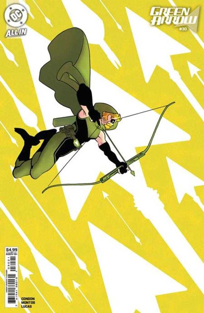 Comics - Green Arrow 30 Cover B Tyler Boss Card Stock Variant - Fan-Tastic Cards & Comics - DC Comics