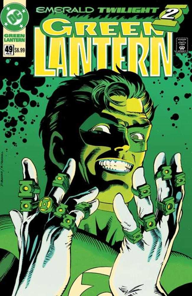 Comics - Green Lantern 49 Facsimile Edition Cover C Darryl Banks Foil Variant - Fan-Tastic Cards & Comics - DC Comics