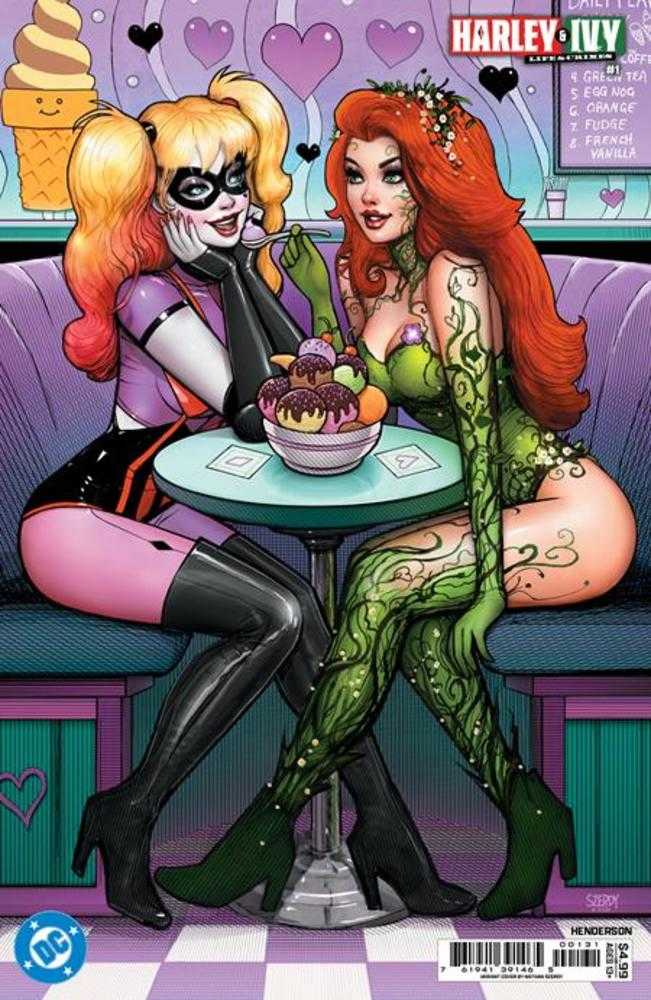Comics - Harley And Ivy Life And Crimes 1 (Of 6) Cover C Nathan Szerdy Card Stock Variant - Fan - Tastic Cards & Comics - DC Comics