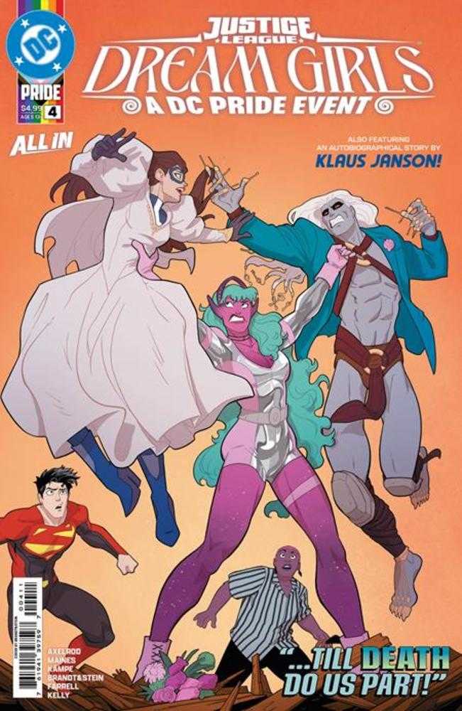 Comics - Justice League Dream Girls A DC Pride Event 4 (Of 4) Cover A Brandt&Stein - Fan-Tastic Cards & Comics - DC Comics