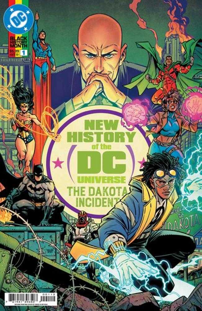 Comics - New History Of The DC Universe The Dakota Incident 1 (One Shot) 2nd Print Cover A Diego Olortegui - Fan-Tastic Cards & Comics - DC Comics