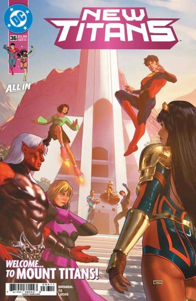 Comics - New Titans 36 Cover A Taurin Clarke - Fan-Tastic Cards & Comics - DC Comics