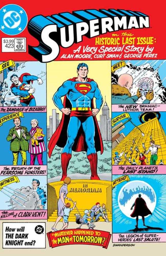Comics - Superman 423 Facsimile Edition Cover A Curt Swan (Whatever Happened To The Man Of Tomorrow Part 1 Of 2) - Fan-Tastic Cards & Comics - DC Comics