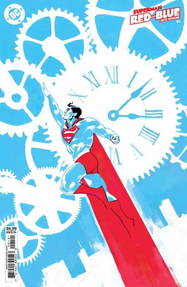 Comics - Superman Red & Blue 2025 Special 1 (One Shot) Cover B Michael Walsh Card Stock Variant - Fan - Tastic Cards & Comics - DC Comics
